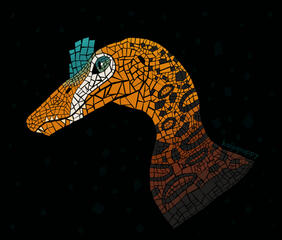 Spinosaur Mosaic